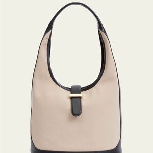 Jonathan Simkhai Black and Cream Hobo Bag